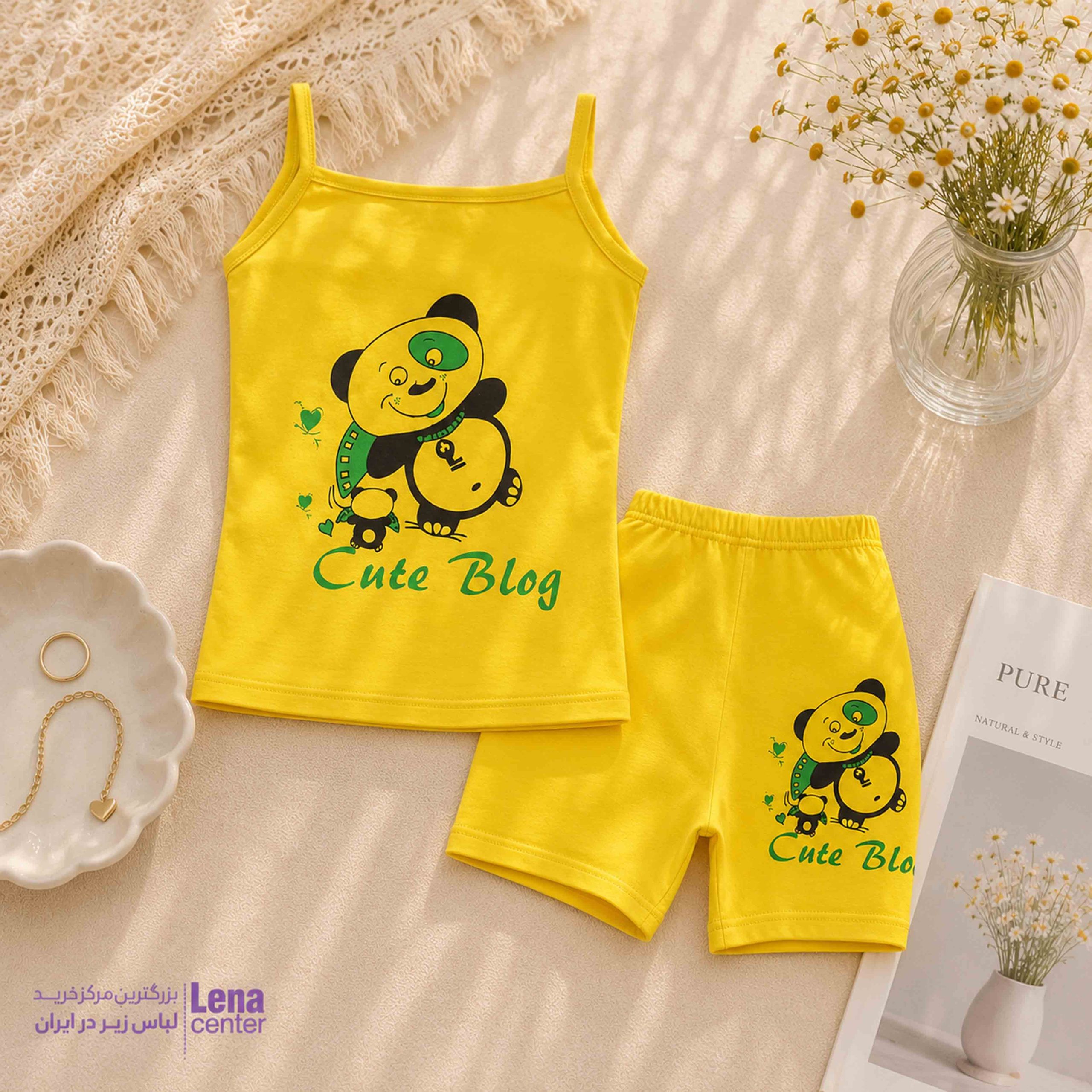 لناسنتر تاب وشورت بچه گانه