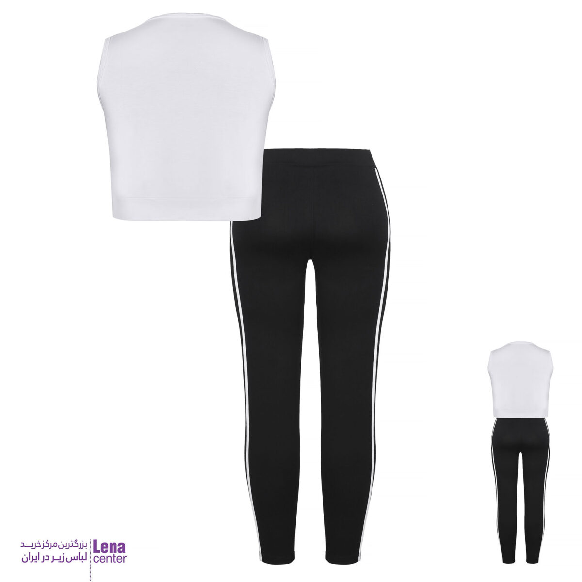 لناسنتر ست نیم تنه و شلوار زنانه
