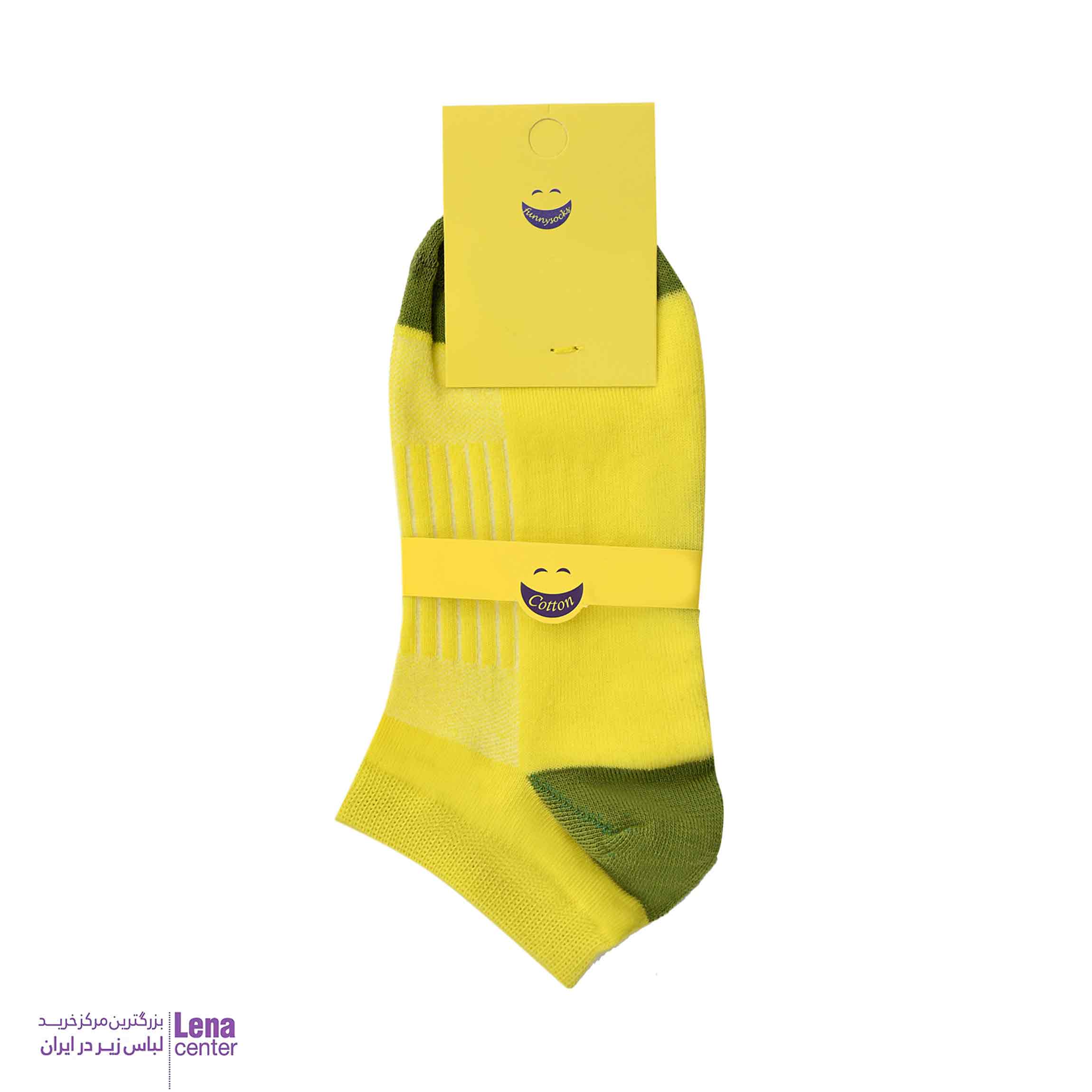 لناسنترجوراب مچی دورنگ