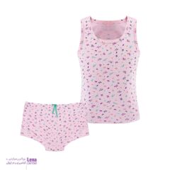 لناسنتر تاپ شورت دخترانه نخی