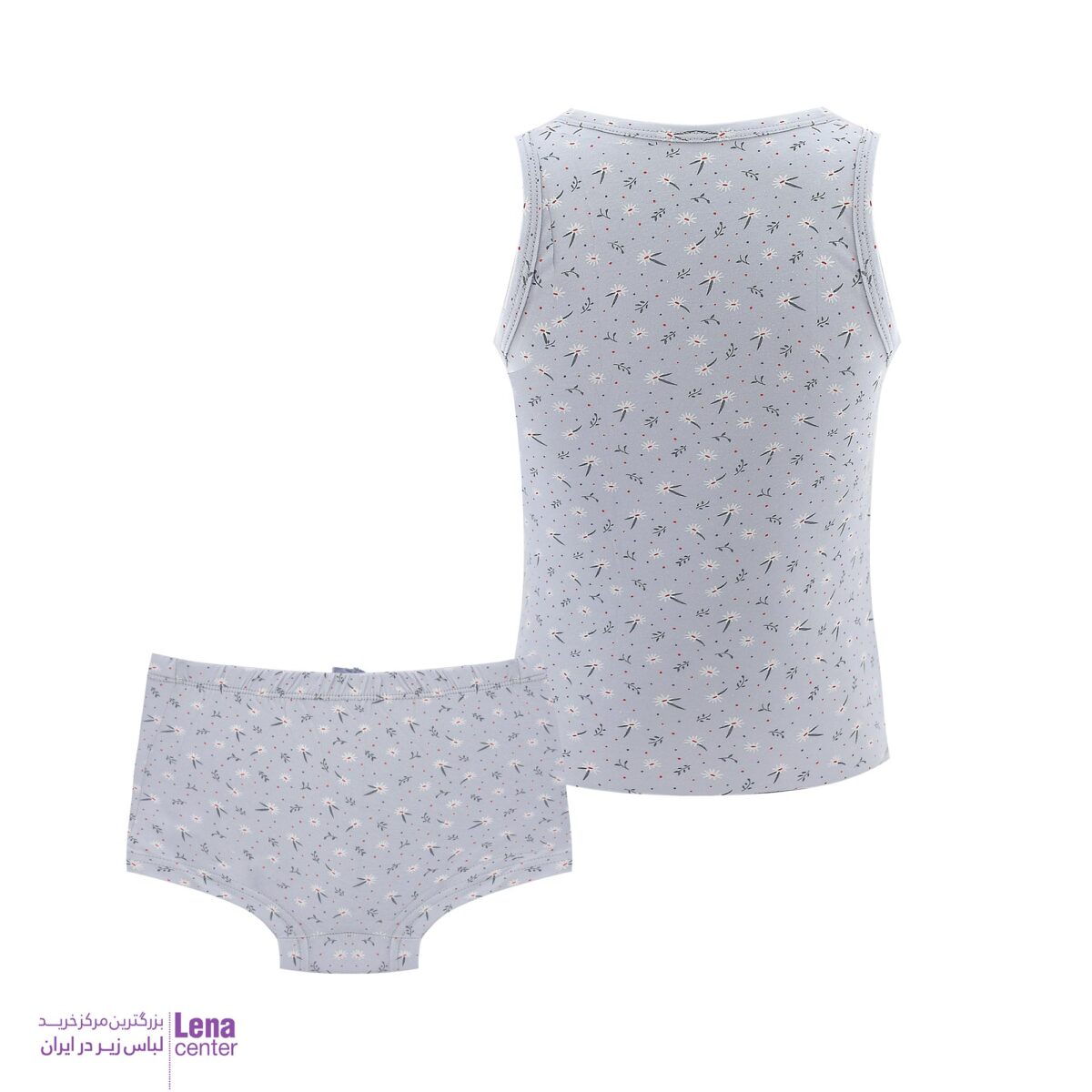لناسنتر تاپ شورت دخترانه نخی