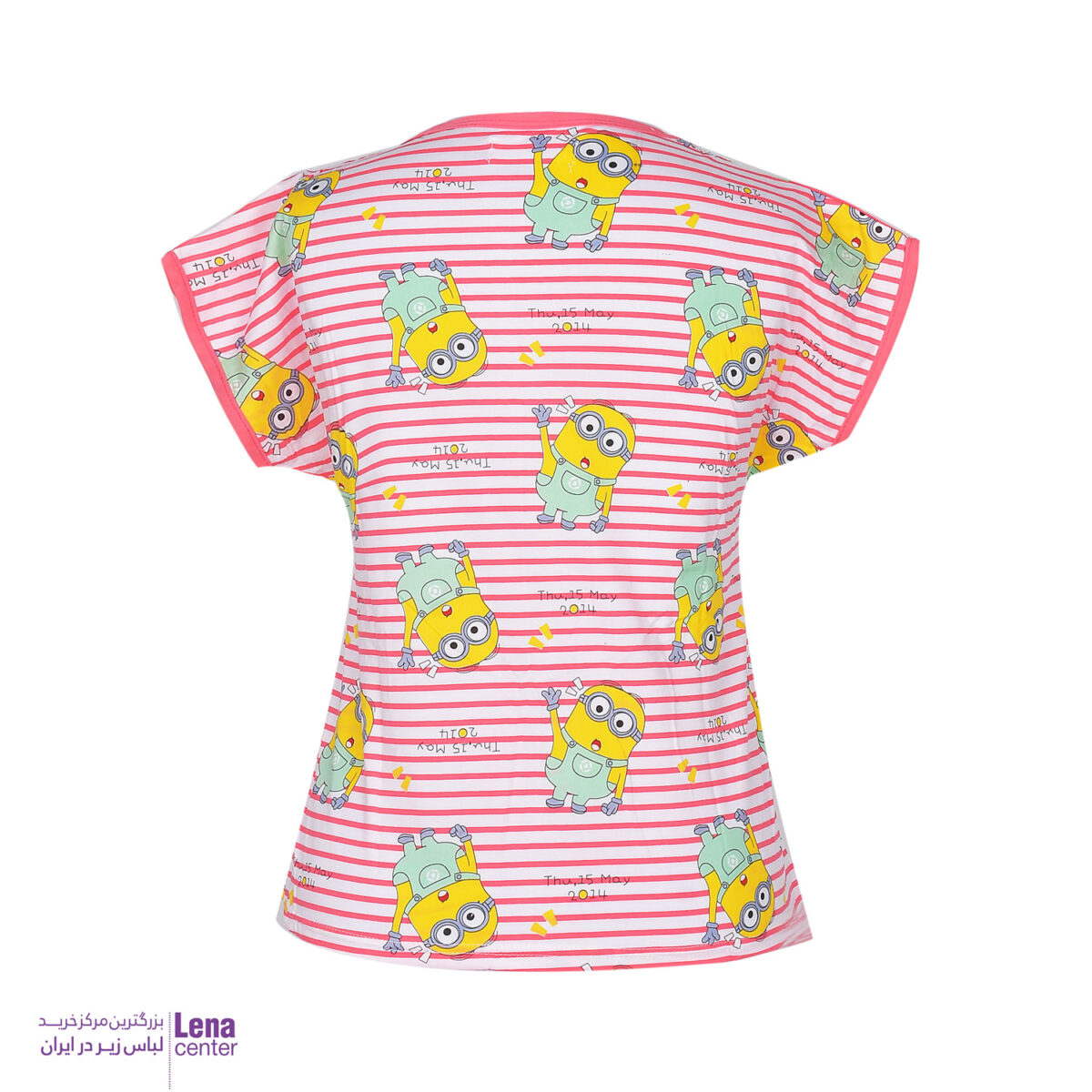 لناسنتر تاپ شلوارک زنانه نخی راحتی