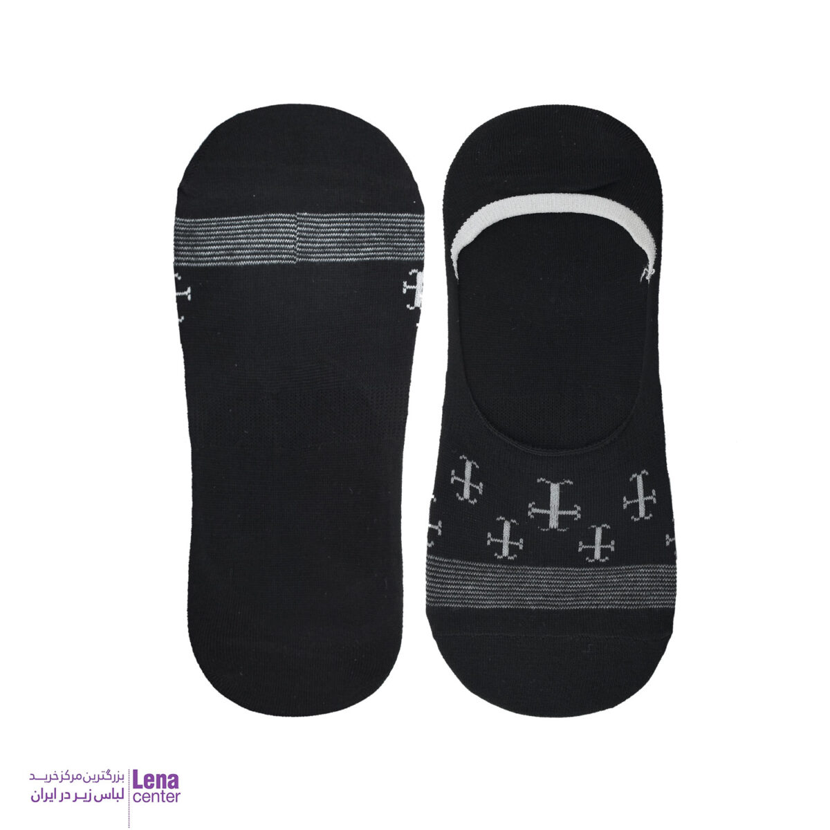 لناسنتر جوراب مردانه کالج طرح دار