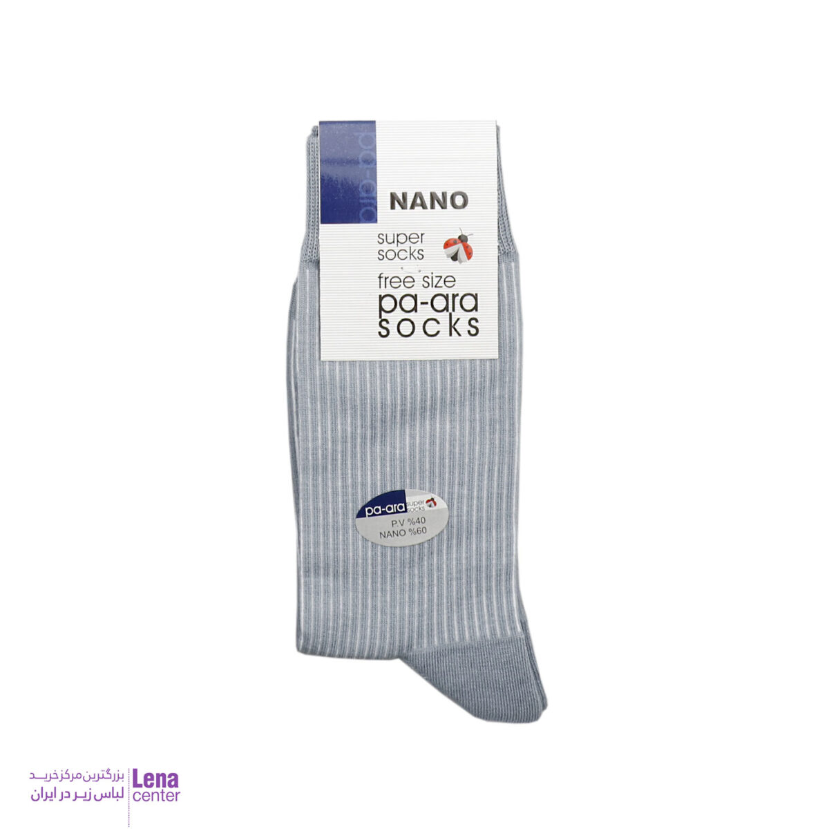 لناسنتر جوراب مردانه ساقدار نانو 60%