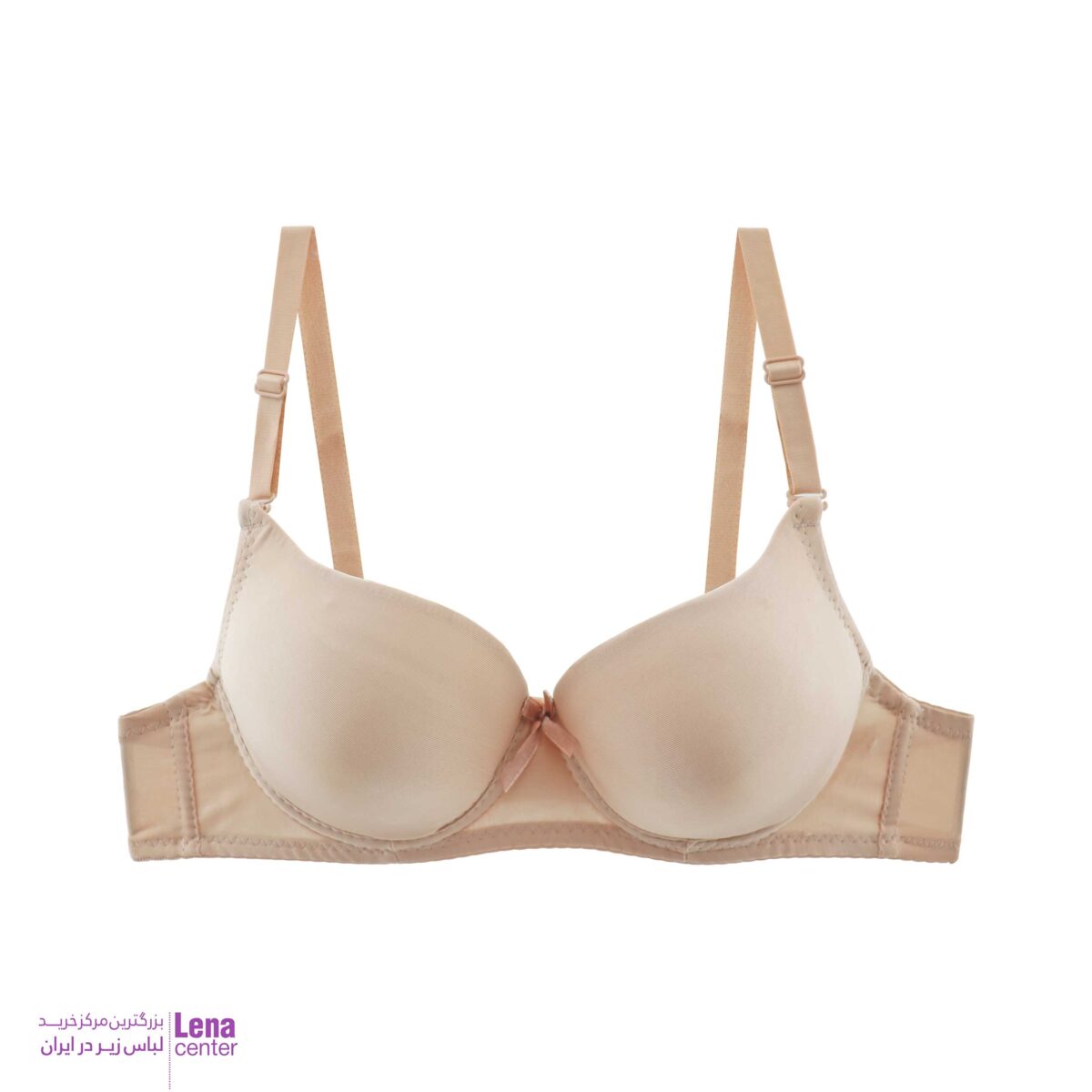 لناسنتر سوتین زنانه ابری جکدار ساده