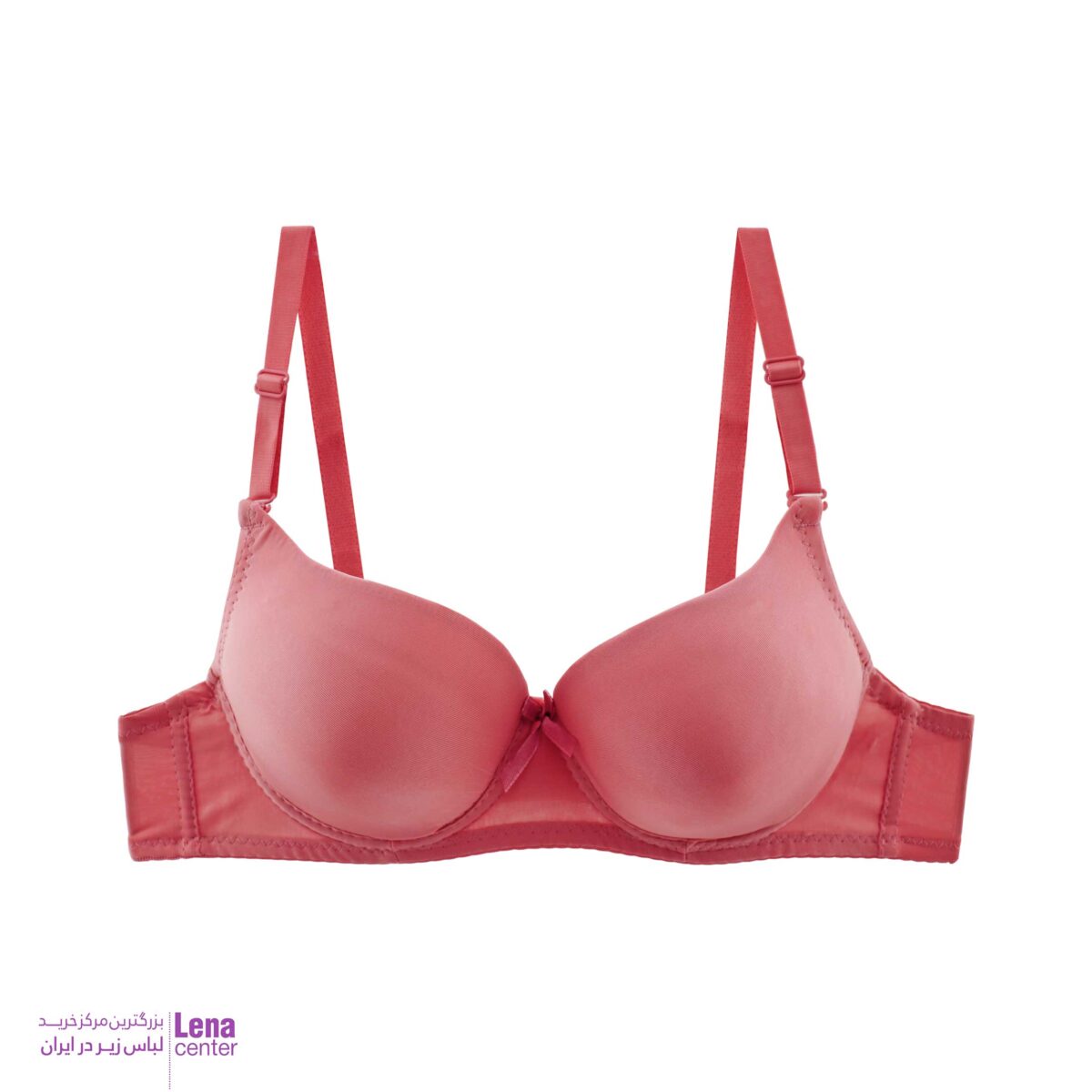 لناسنتر سوتین زنانه ابری جکدار ساده