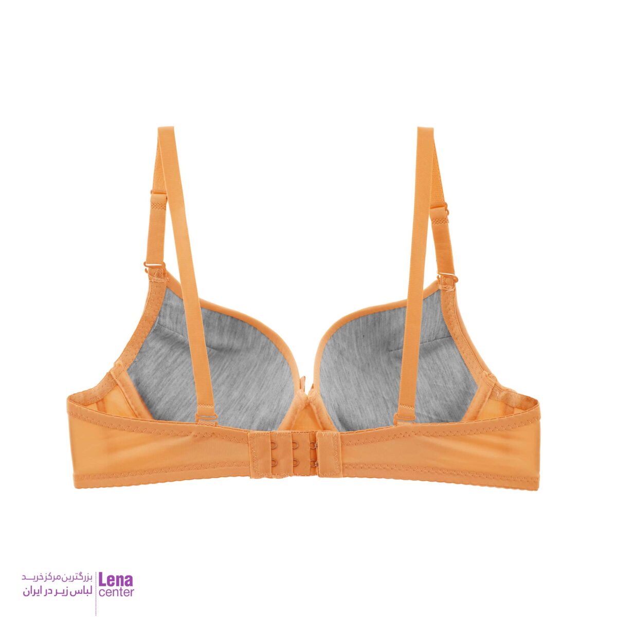 لناسنتر سوتین زنانه ابری جکدار ساده