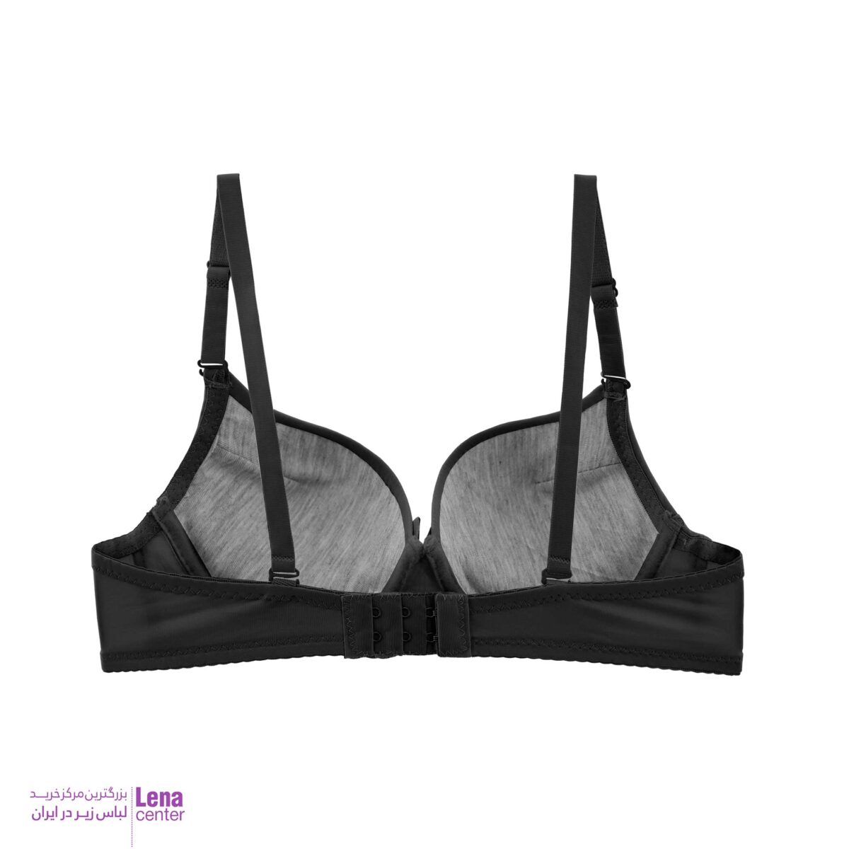 لناسنتر سوتین زنانه ابری جکدار ساده