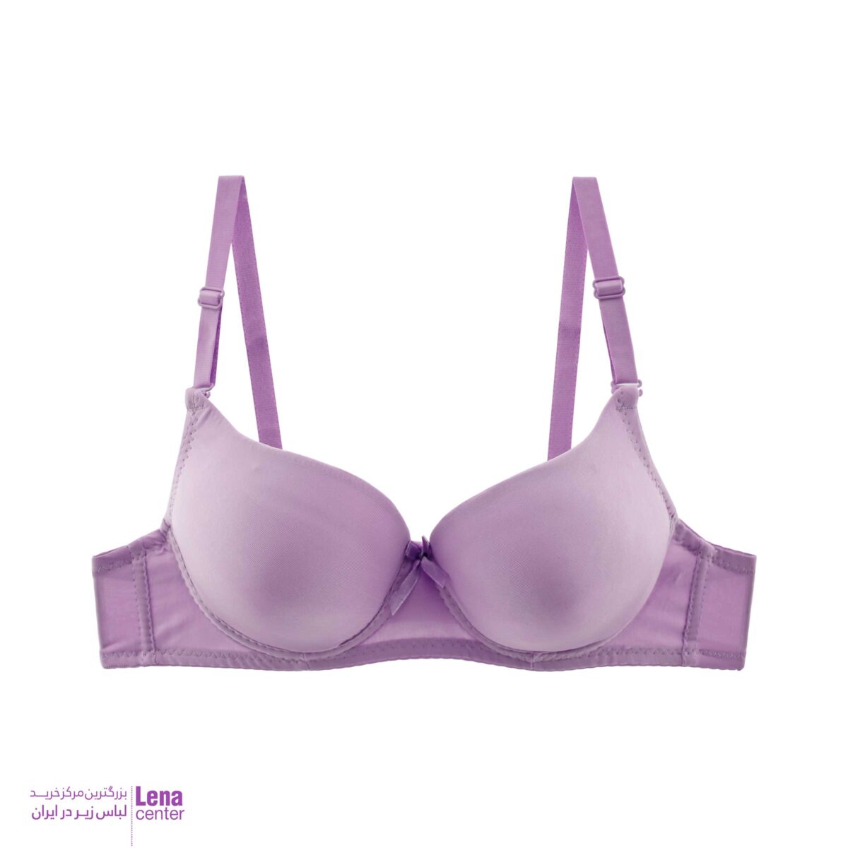 لناسنتر سوتین زنانه ابری جکدار ساده