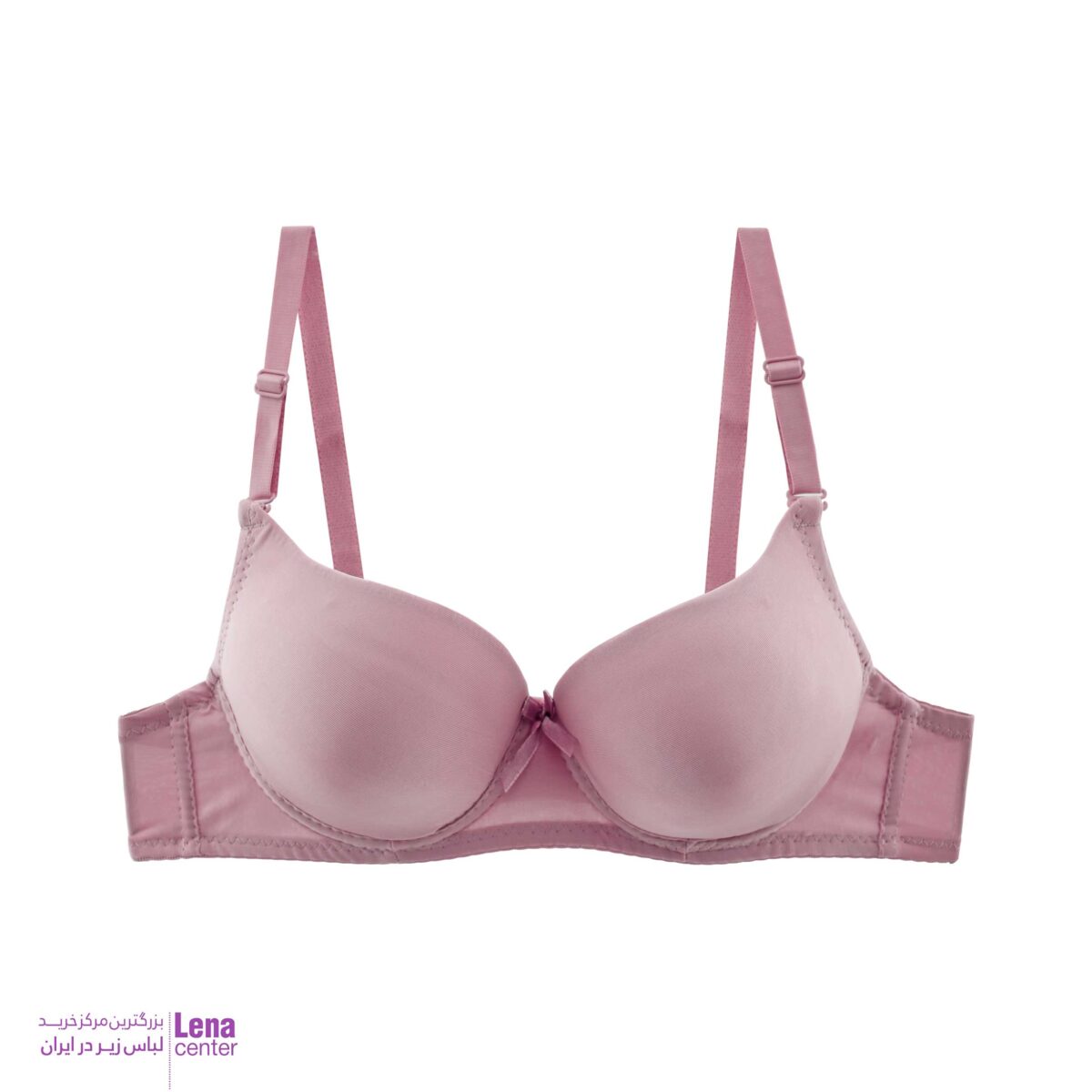 لناسنتر سوتین زنانه ابری جکدار ساده