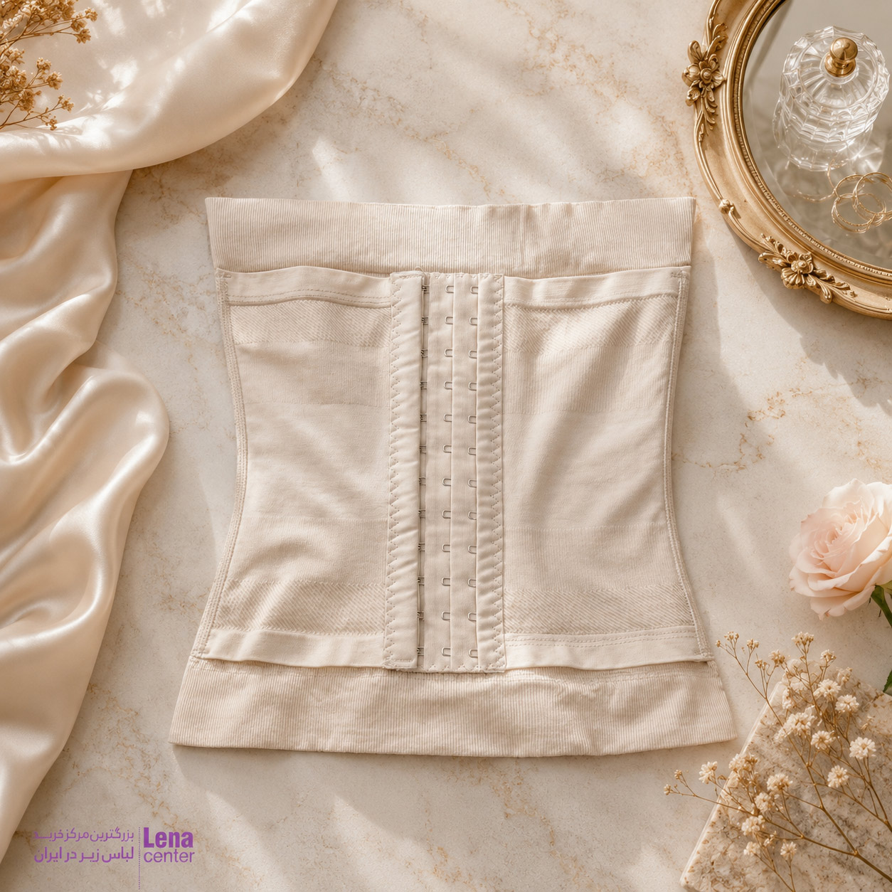 لناسنتر گن شکمی زنانه قزن دار لبه ژله ای