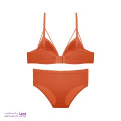 لناسنتر ست شورت وسوتین زنانه ابری کبریتی هارنسی