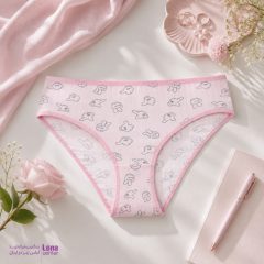 لناسنتر شورت زنانه پنبه ای طرح یک