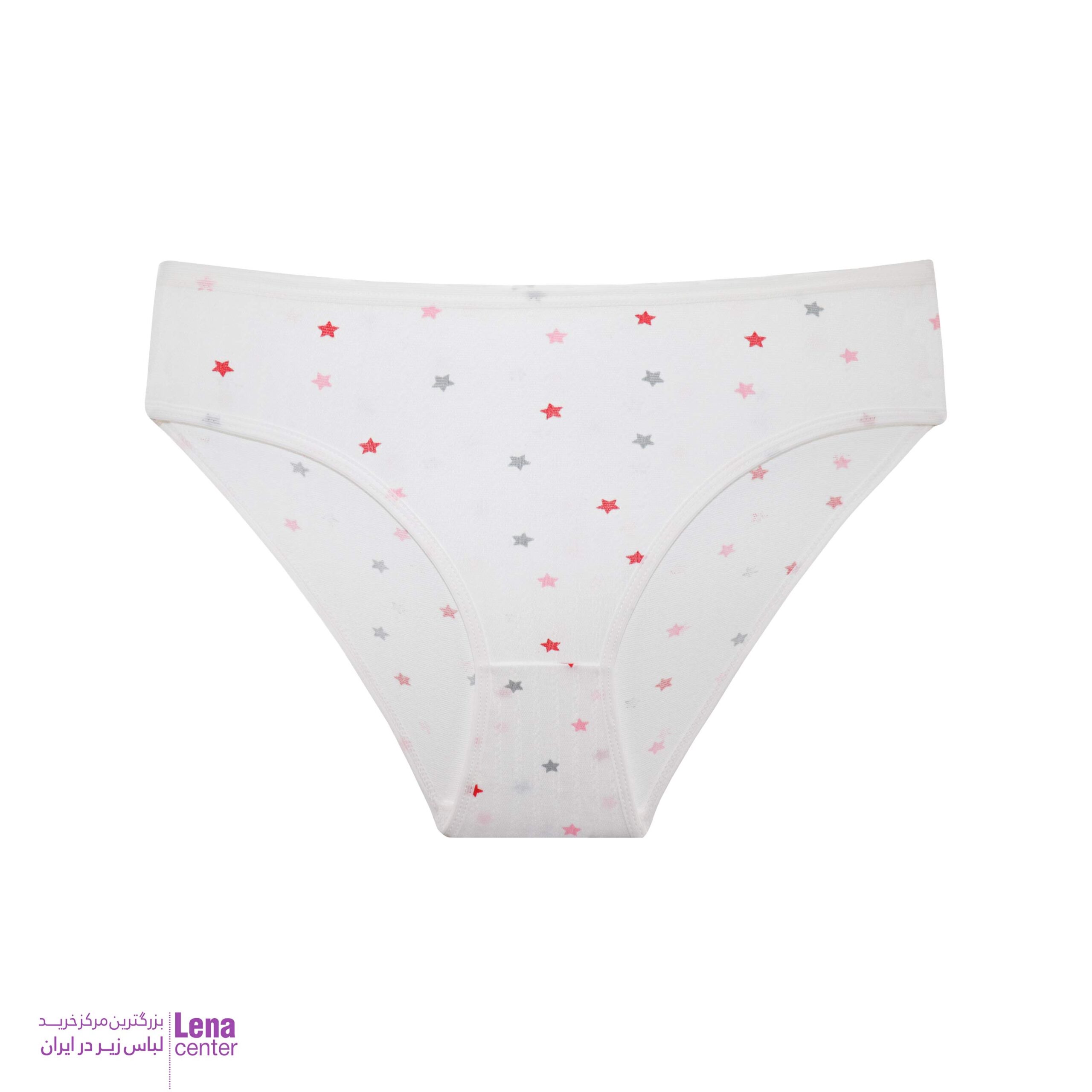 لناسنتر شورت زنانه پنبه ای طرح ستاره