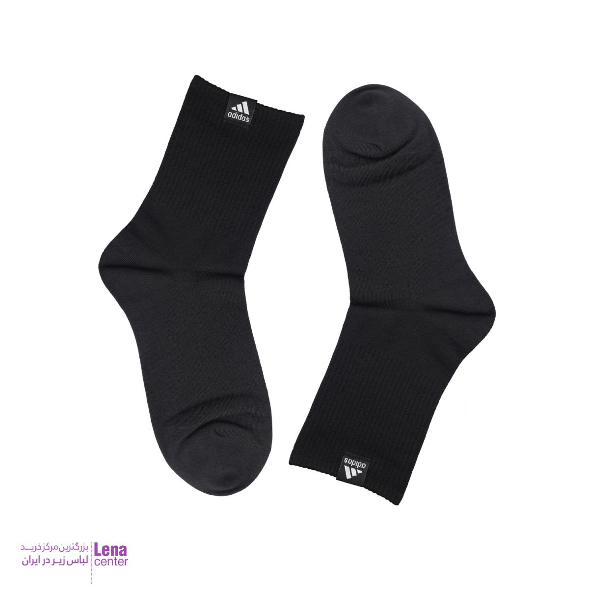 جوراب اسپرت نیم ساق آدیداس و نایک مشکی مناسب استفاده روزمره و ورزشی