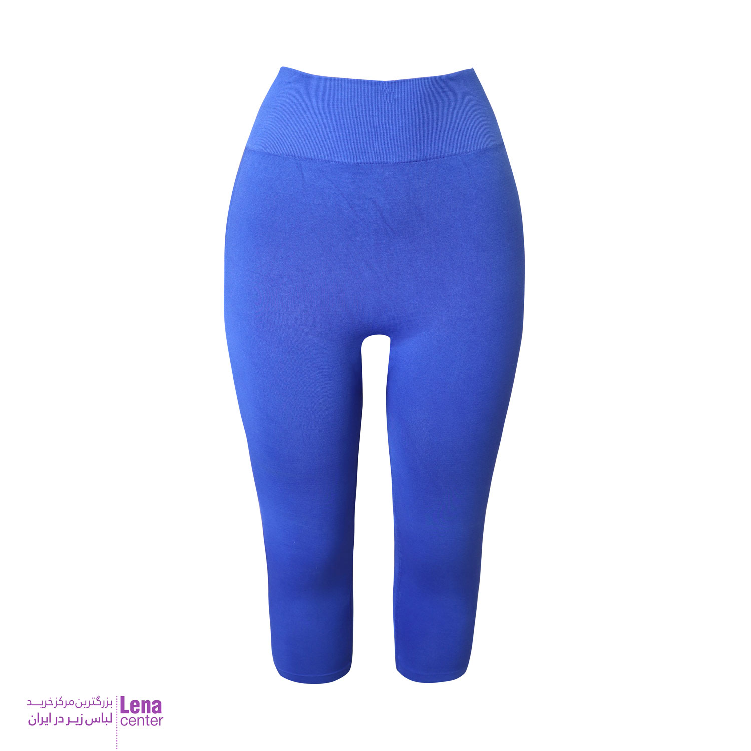 شلوارک ورزشی زنانه سه‌ربع رنگ طوسی مدل Seamless نمای جلو