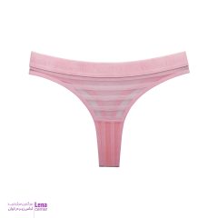 شورت زنانه توری بکلس با کش اسپرت نمای جلو