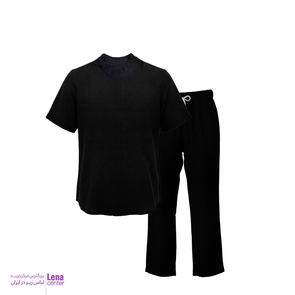 ست مردانه اسپرت شامل تیشرت و شلوار راحتی نمای جلو