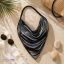 تاپ گردنی زنانه پشت گره ای دیسکو نمای جلو