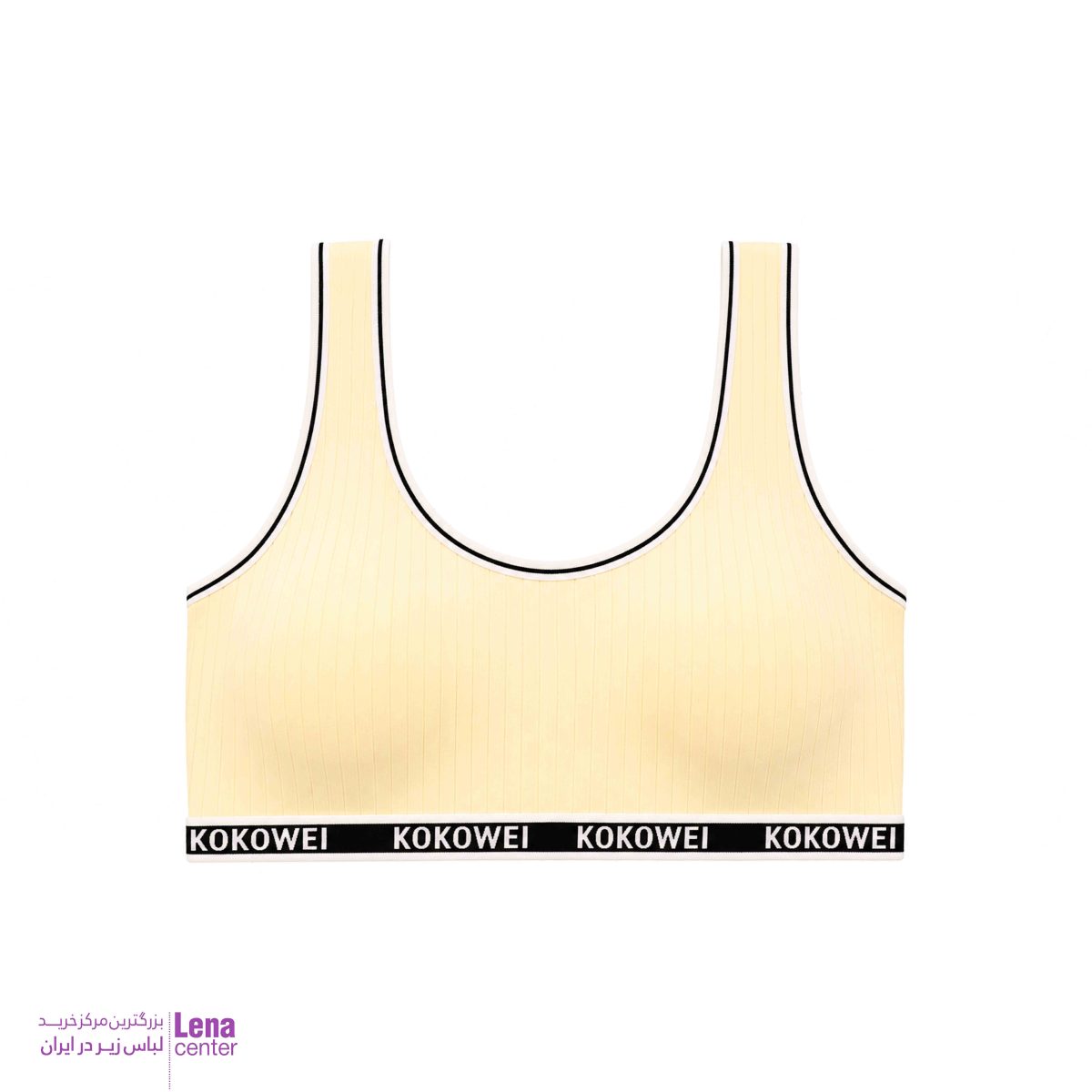 نیم تنه زنانه کبریتی با طراحی اسپرت، پارچه نرم و کشسان، مناسب استفاده روزانه و فعالیت ورزشی سبک نمای جلو