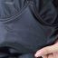 بادی زنانه ساتن مشکی به همراه دامن توری جداشونده و بند جوراب قابل تنظیم