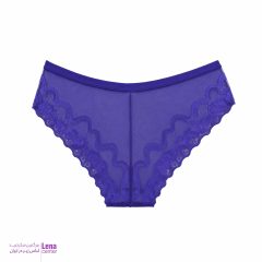 شورت زنانه توری حریر مدل الیزه با طراحی ظریف نمای جلو