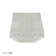 شورت زنانه لیزری شیشه‌ای با طراحی پاپیونی از نمای جلو