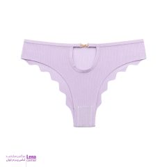 شورت لیزری کبریتی زنانه با فاق دولایه و آستر نخی نمای جلو