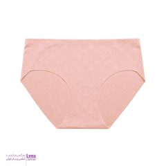 شورت زنانه بافت برجسته طرح‌دار با طراحی ساده نمای جلو